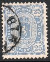 (image for) 1885 25p Blue Perf 12½ (used)