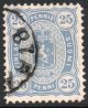(image for) 1885 25p Blue Perf 12½ (used)