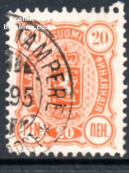 (image for) 1889/94 20p Orange