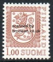 (image for) 1 M Brown (Perf 13x12½)