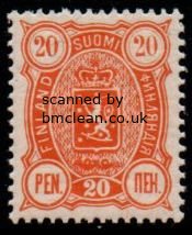 (image for) 1895 20p Orange