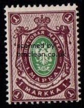 (image for) 1902 1M Green & Purple (14 x 14½)