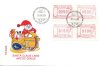 (image for) 1989 Santa Claus FRAMA Labels (FDC)
