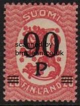 (image for) 90p on 20p Red