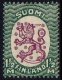 (image for) 1½ M Purple & Green Perf 14½ x 15