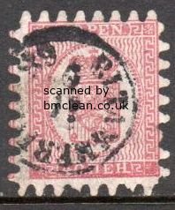 (image for) 1866 40p Rose/ Pale Rose [27083]