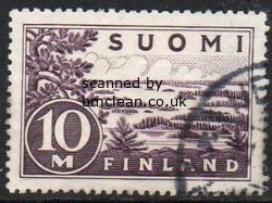 (image for) 1932 Lake Saimaa 10 Mk (Red Purple)
