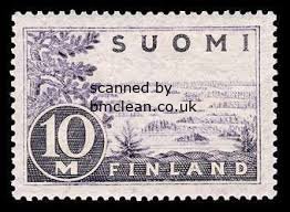 (image for) 1930 Lake Saimaa 10 Mk (Pale Lilac)
