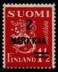 (image for) 1937 2 MARKKA on 1½M Carmine