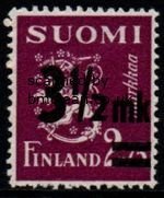 (image for) 1943 3½ mk on 2.75M Purple
