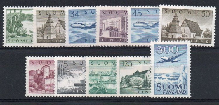 (image for) 1956 -61 High Value Defins + Airs.