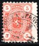 (image for) 1875-84 5 penni Orange (F/U)