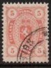 (image for) 1882-84 5p Orange Perf 12½ (F/U)
