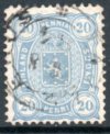 (image for) 1882-84 20p Blue Perf 12½ (F/U)