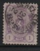 (image for) 1882 1 Markka Mauve F/Used