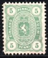 (image for) 1885 5p Green Perf 12½