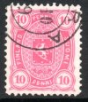 (image for) 1885 10p Rose Perf 12½ (used)