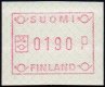 (image for) 1989 Fixed Value FRAMA Label (190p)
