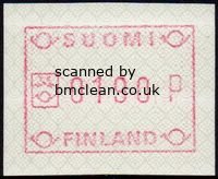 (image for) 1989 Fixed Value FRAMA Label (190p)