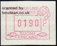 (image for) 1989 Santa Claus FRAMA Label (190p)