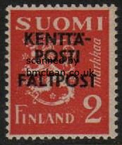 (image for) 1943 2m Orange Military Overprint