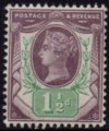 (image for) 1887-1900 1½d Purple & Green