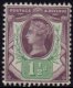 (image for) 1887-1900 1½d Purple & Green