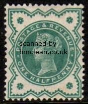 (image for) 1900 ½d Green
