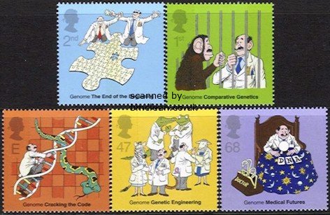 (image for) 2003 Discovery of DNA