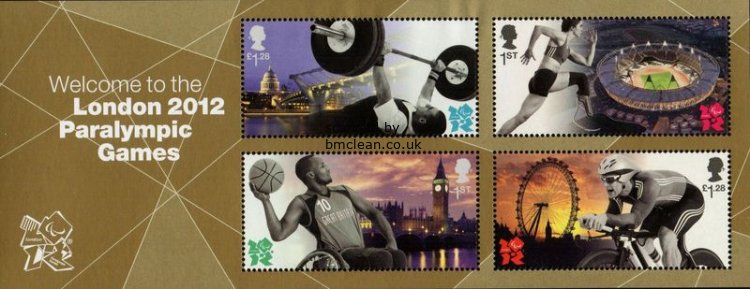 (image for) 2012 London Paralympic Games M/S