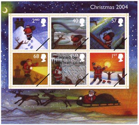 (image for) 2004 Christmas (M/S)
