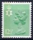 (image for) 12½p Pale green Perf 15 x 14