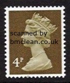 (image for) 4p Ochre brown 2 Side Bands