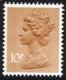 (image for) 10p Orange brown 2 Side Bands