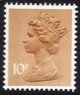 (image for) 10p Orange brown 2 Side Bands