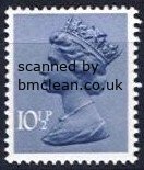 (image for) 10½p Grey blue 2 Side Bands