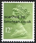 (image for) 12p Yellowish green 2 Side Bands