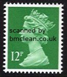 (image for) 12p Bright emerald Right Side Band