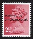 (image for) 2½p Rose-red