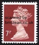 (image for) 7p Brownish red