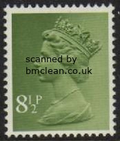 (image for) 8½p Yellowish Green