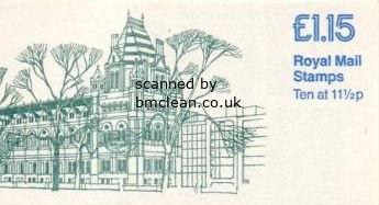 (image for) £1.15 Natural History Museum Left Selvedge