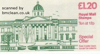 (image for) £1.20 National Gallery Right Selvedge