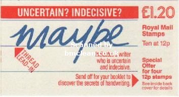 (image for) £1.20 Handwriting Right Selvedge