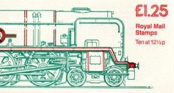 (image for) £1.25 Railway Engines 4 Right Selvedge