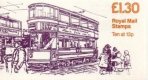 (image for) £1.30 Trams 4 London Right Selvedge