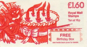 (image for) £1.60 Birthday Box Left Selvedge - Corrected