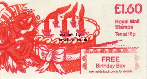 (image for) £1.60 Birthday Box Left Selvedge - Corrected