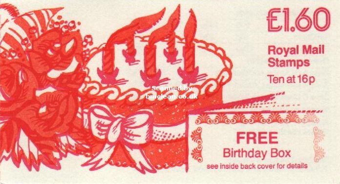 (image for) £1.60 Birthday Box Right Selvedge