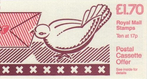 (image for) £1.70 Love Letters Right Selvedge